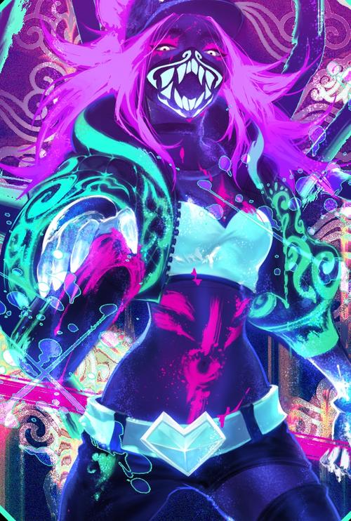 英雄联盟kda精选图 阿卡丽赛高