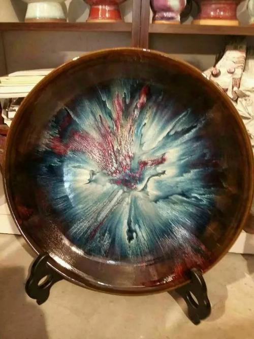 钧瓷挂盘,精品展示