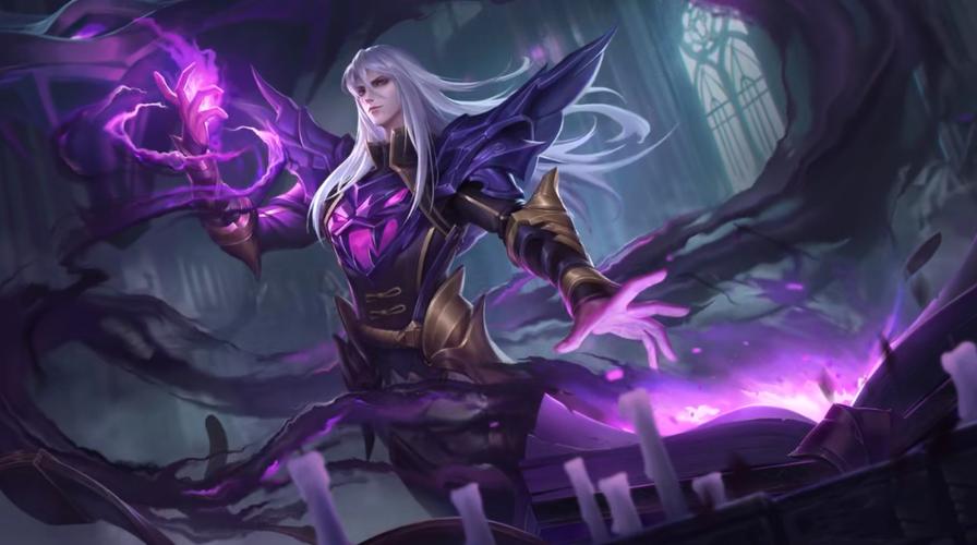 王者荣耀司马懿暗渊魔法皮肤展示