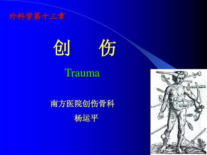 很好的外科知识哦~~ 外科学第十三章 创 伤 trauma 南方医院创伤骨科