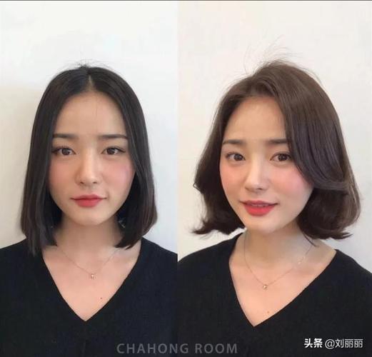 发型全部挂到耳后,露出脸庞真的很显老,选择剪一个空气刘海配上好打理