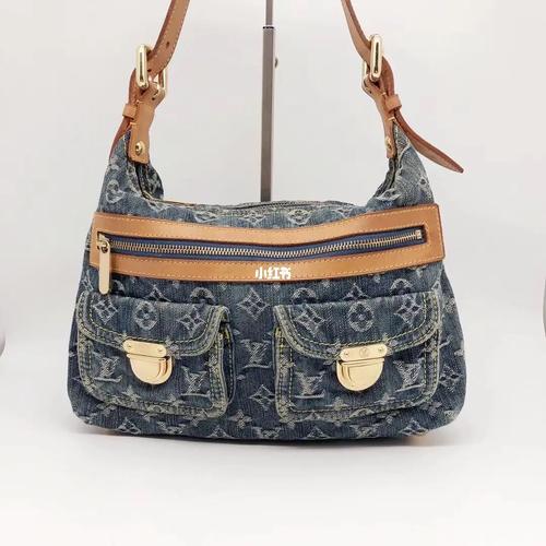 lv中古牛仔丹宁包_牛仔_中古_百搭_中古包_复古_路易威登怎么样_范斯