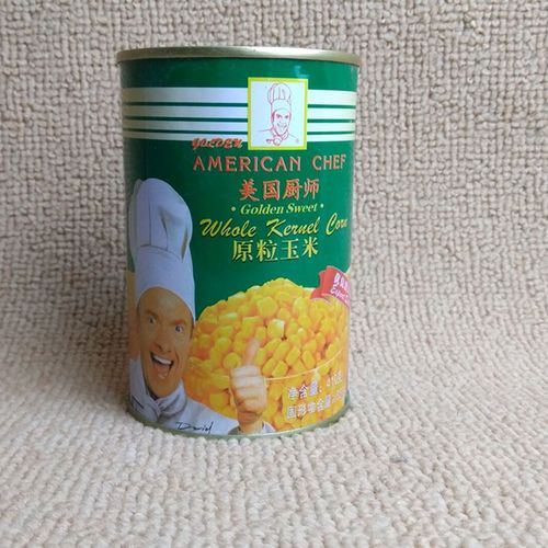 5罐装包邮 美国厨师玉米粒罐头410g沙拉玉米烙水果沙拉披萨原料