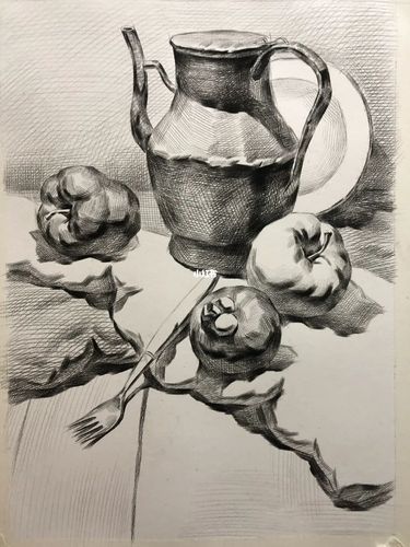 素描静物最全步骤图77文字讲解_投影_素描_艺术_透视_文化_绘画