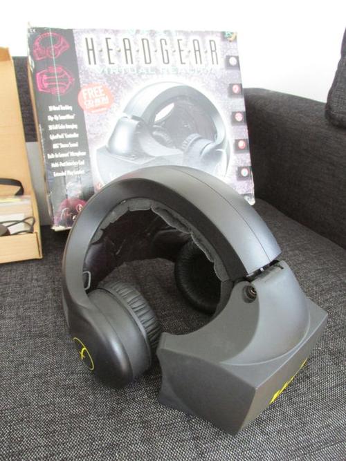 vfx1, headgear virtual reality system. (incl. box