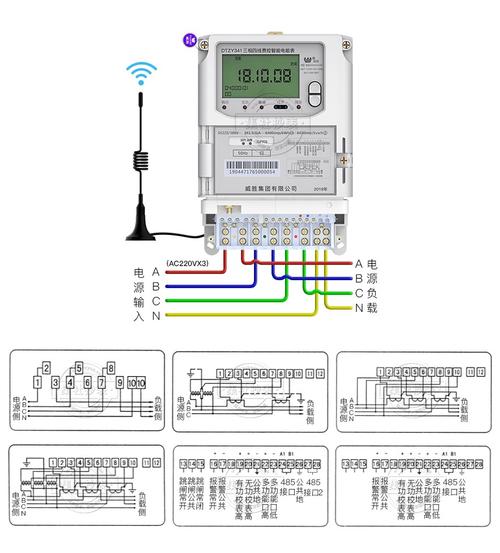 远程预付费电表