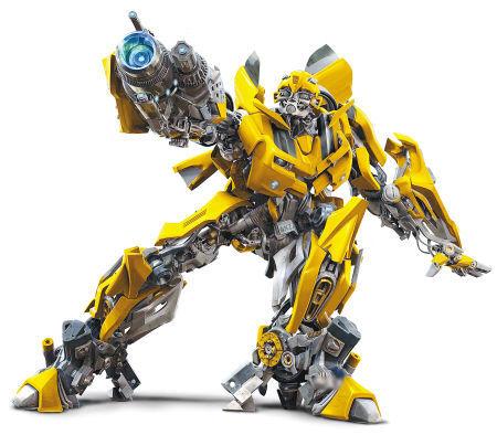 变形金刚4大黄蜂简笔画
