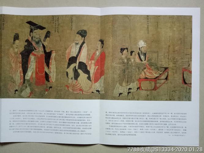 唐·阎立本(传)《帝王图》卷-其他印刷品字画-7788收藏