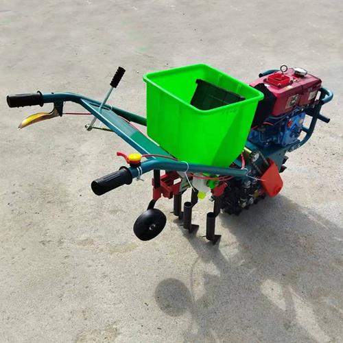 玉米播种机点播机穴播机手推扶式玉米单粒精播机