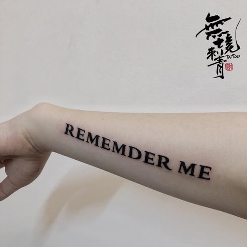 手臂纹身,英文纹身_纹身_无境刺青攻略_美妆_彩妆