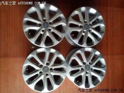 转让 福特福克斯原厂15寸6j铝合金轮毂