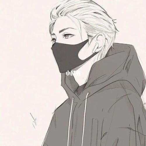 口罩(男头)_口罩_素材_头像