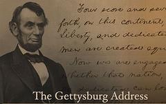 林肯葛底斯堡演说 the gettysburg address