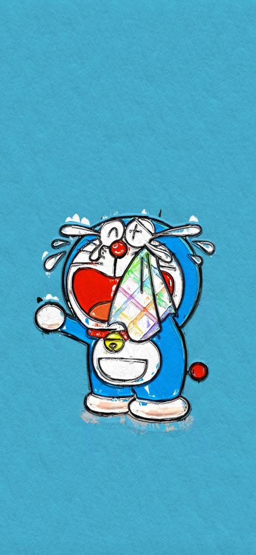 哆啦a梦蓝胖子小叮当机器猫壁纸iphone x壁纸xs xmax手机壁纸