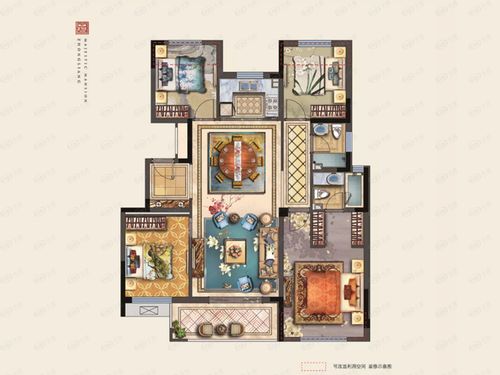 中梁首府a户型户型图