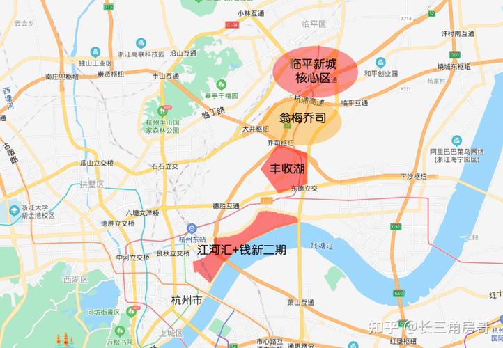 杭海城际通车杭州六大副城的洼地临平新城限价2字头开始发力