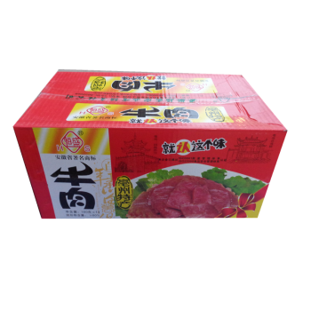 恒盛牛肉安徽亳州利辛特产五香卤味牛肘真空包装熟零食开即食一箱牛肉