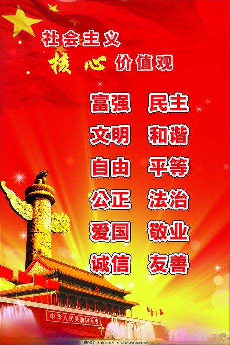 核心价值观24字_360图片