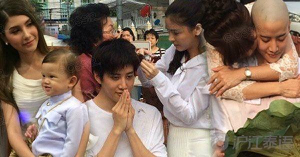 mike出家仪式 aomiz和sarah同时现身