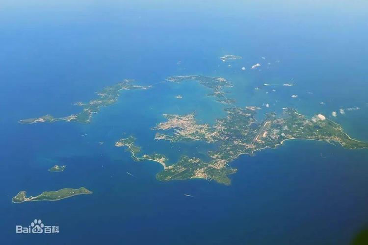 澎湖列岛鸟瞰图