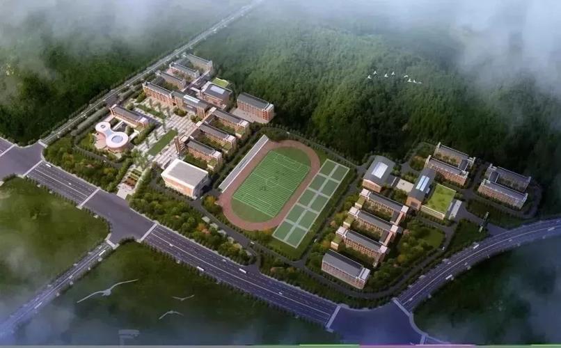 湘西州民族中学效果图