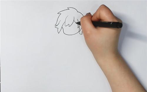 斗罗大陆唐三简笔画