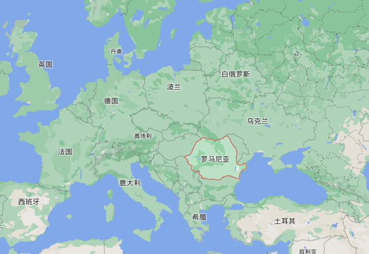 罗马尼亚位于欧洲东南部,坐落在巴尔干半岛的最北部和黑海(世界最大