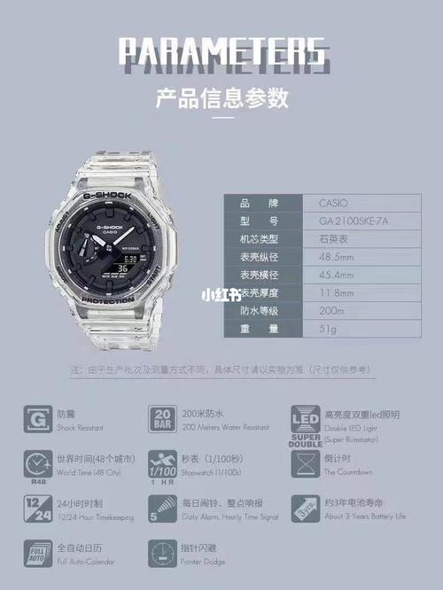 卡西欧g-shock新款小方块冰韧系列男女手表ga-2100/5600/700ske-7