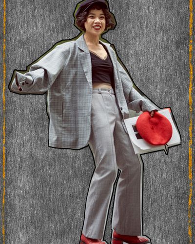 80年代的复古风造型抢眼,在30年后看也是极其时髦的!