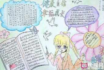 坚持的我很苦手抄报 优秀的我手抄报