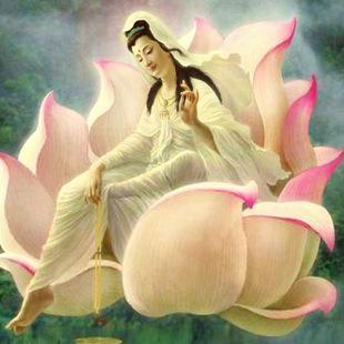 diy钻石绣 莲花观音菩萨 魔方满钻石绣客厅装饰图片定做厂家直销