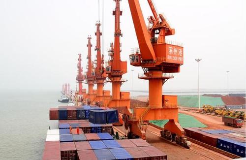 标题:渤海湾港口集团挂牌成立 山东港口整合"三步走"大幕开启 滨州港