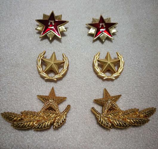 中国人民解放军:领花 87式: 07式