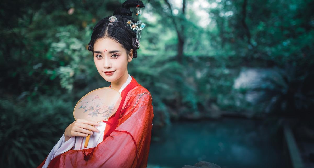 唯美图片古风女子