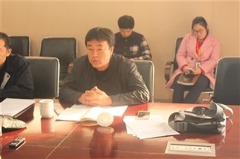 尹振华总经理助理赴鸿讯物流参加支部党员大会