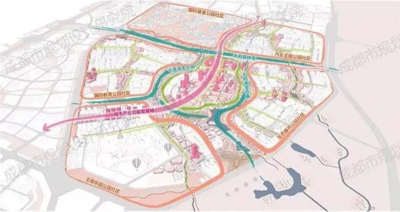 那么" 天府前湾 " 诞生,则直接指向"宜居":在天府新区的下一轮高能级