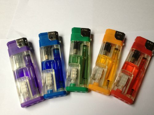 慈溪市打火机 厂家直销 打火机散件 底部带灯打火机散件