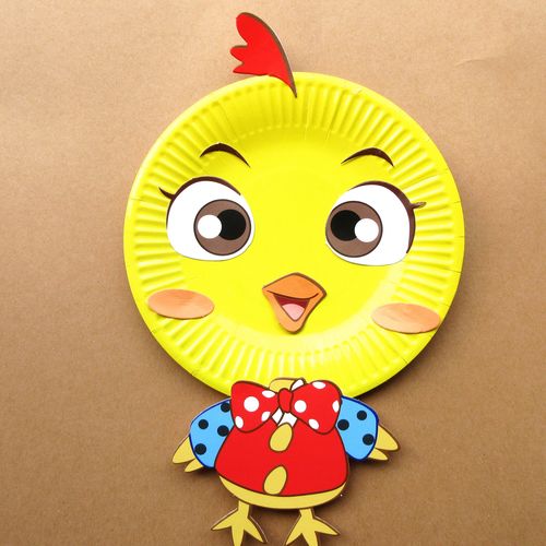 儿童手工diy幼儿园美劳贴纸画 十二生肖纸盘画 纸碟厂家定做直销