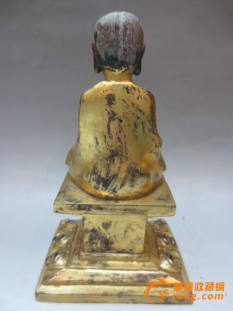 辽代鎏金佛像