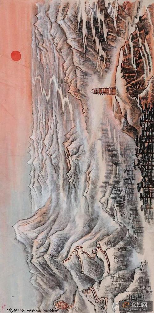 保利秋拍:李可染《延安颂》拍出1667.5万元