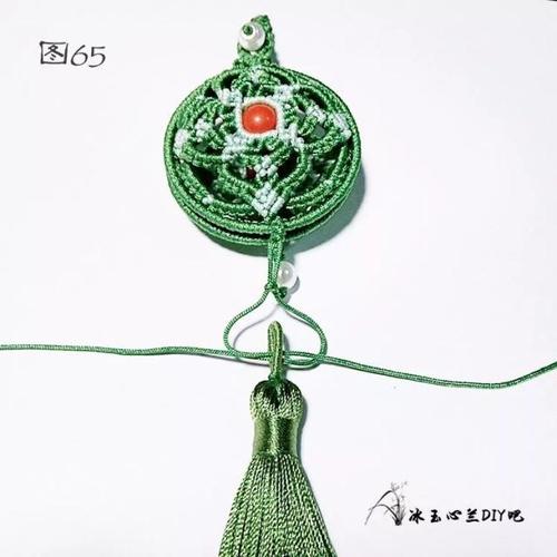 用绳子编一款中国结传统香囊,同样的古典美,不一样的