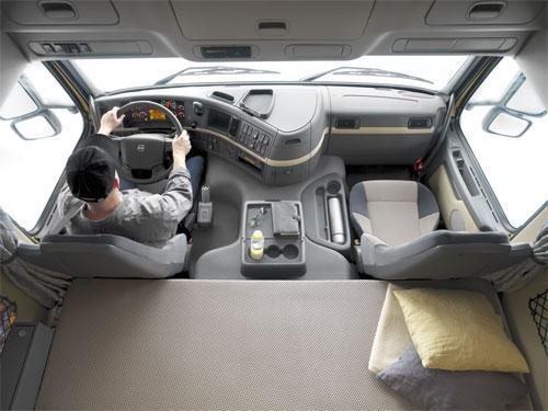 沃尔沃fm卡车内饰