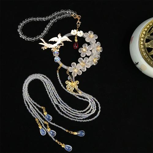 汉服古风古代腰间玉佩流苏腰佩禁步古装配饰腰坠龙吟古装cos