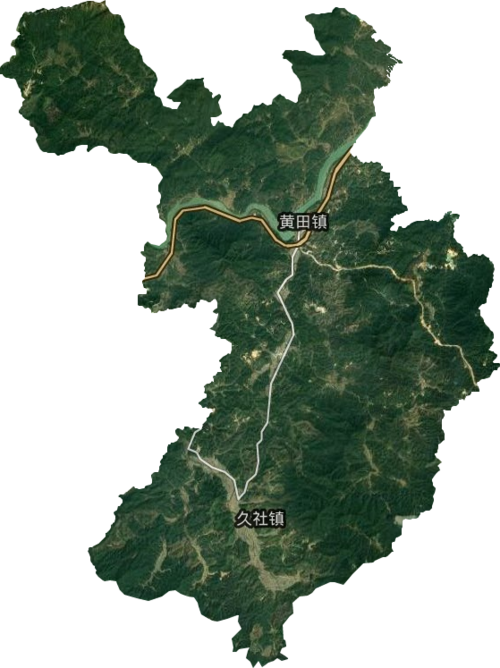 黄田镇高清卫星地图,黄田镇高清谷歌卫星地图