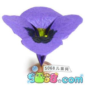 三色堇手工折纸