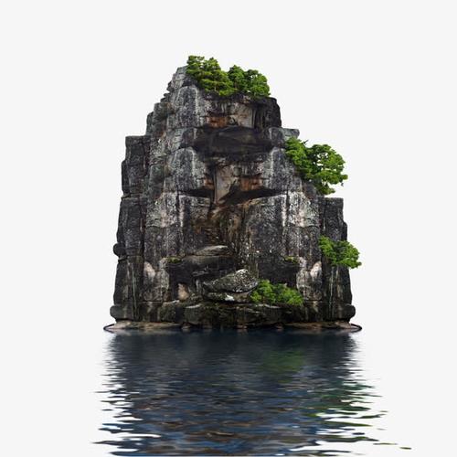 假山免抠素材免费下载_觅元素51yuansu.com