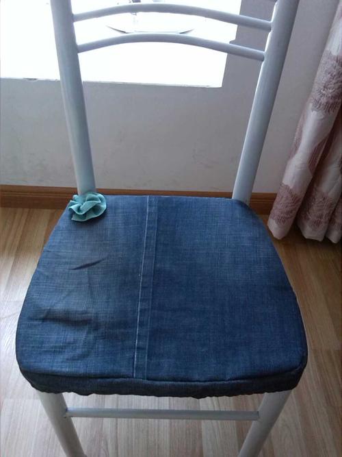 牛仔裤改坐垫