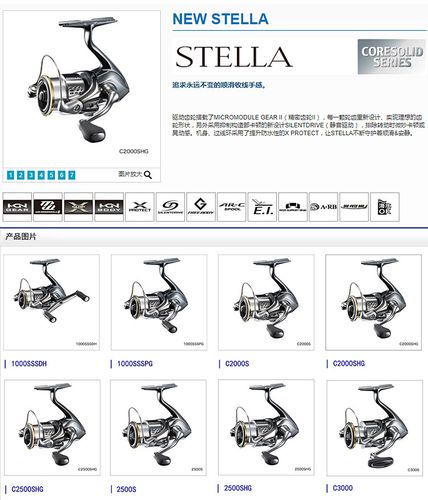 shimano斯泰拉stella日本产纺车轮路亚海钓矶钓淡海水