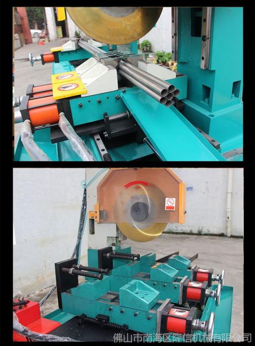 全自动无屑切管机隆信400数控不锈钢方管切割机高速金属圆锯机