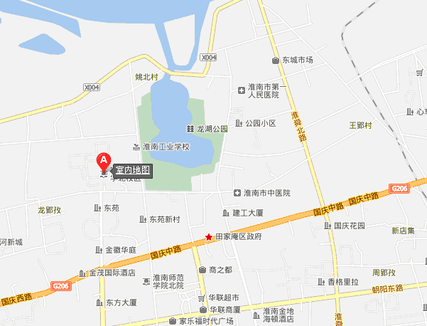安徽理工大学地图